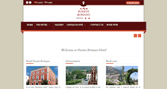 Desktop Screenshot of hotelpuenteromanocangas.com
